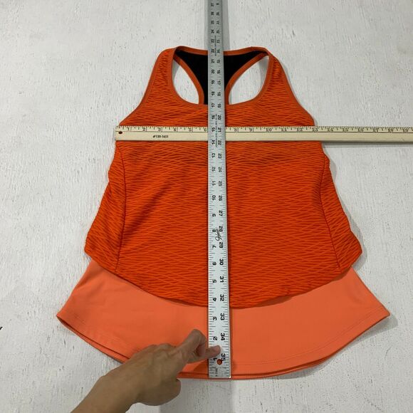 Pearl Izumi Flash Sport Tank Top Womens M Medium Layered Cycling Running Shirt - Picture 7 of 11